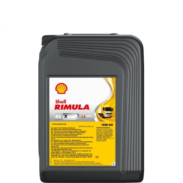 Олива моторна SHELL Rimula R4 X 15W-40
